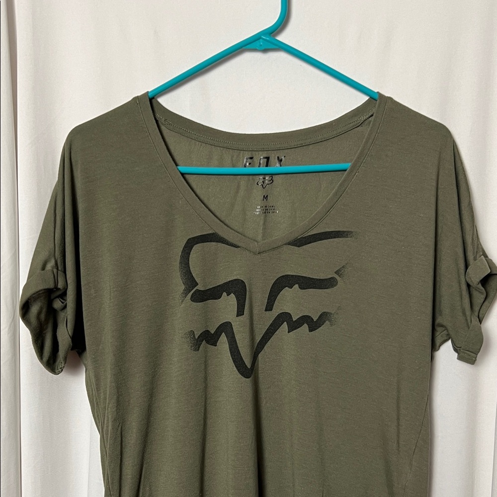Fox Racing Women's Boundary Cuffed Sleeve Top Size Medium - Picture 4 of 11